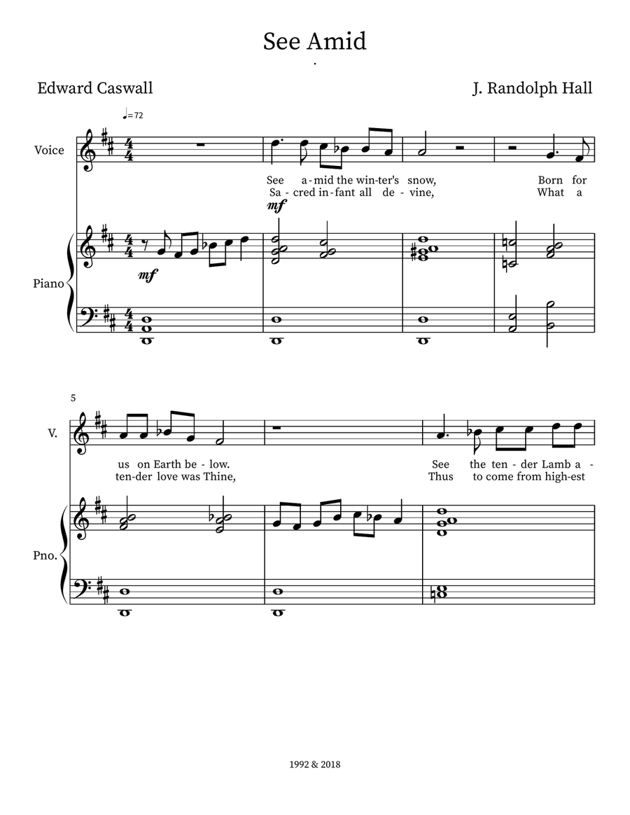 See Amid Voice scores gallery preview page 1