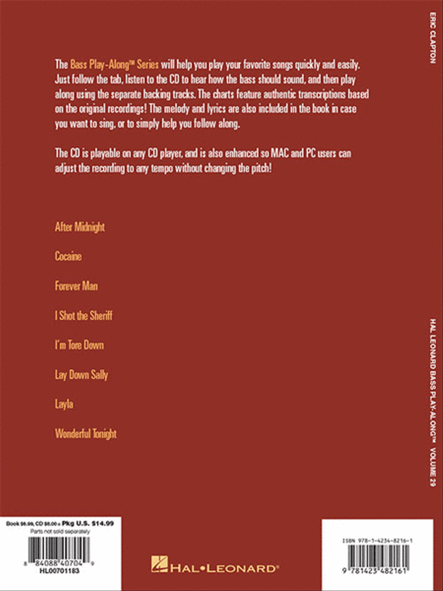Eric Clapton Eric Clapton Electric Guitar scores gallery preview page 6