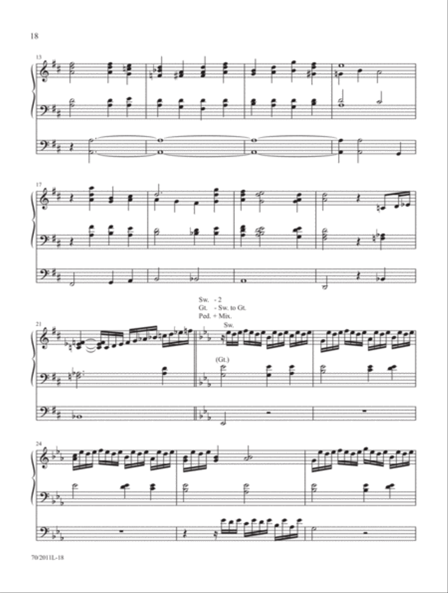 Easter and After Easter and After Organ Solo scores gallery preview page 9