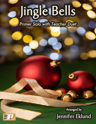 Jingle Bells (Primer Solo with Teacher Duet)