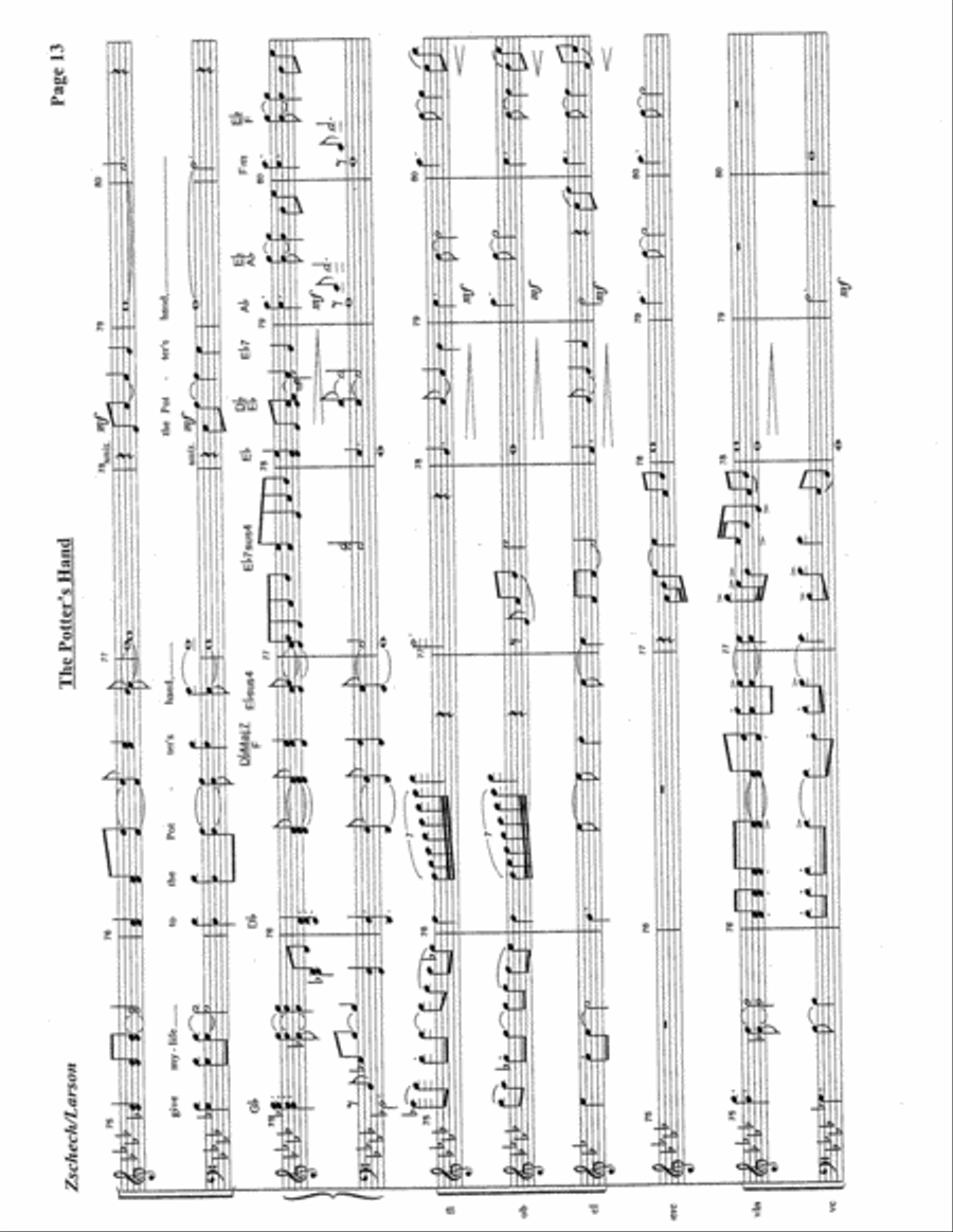 The Potter's Hand Choir scores gallery preview page 15