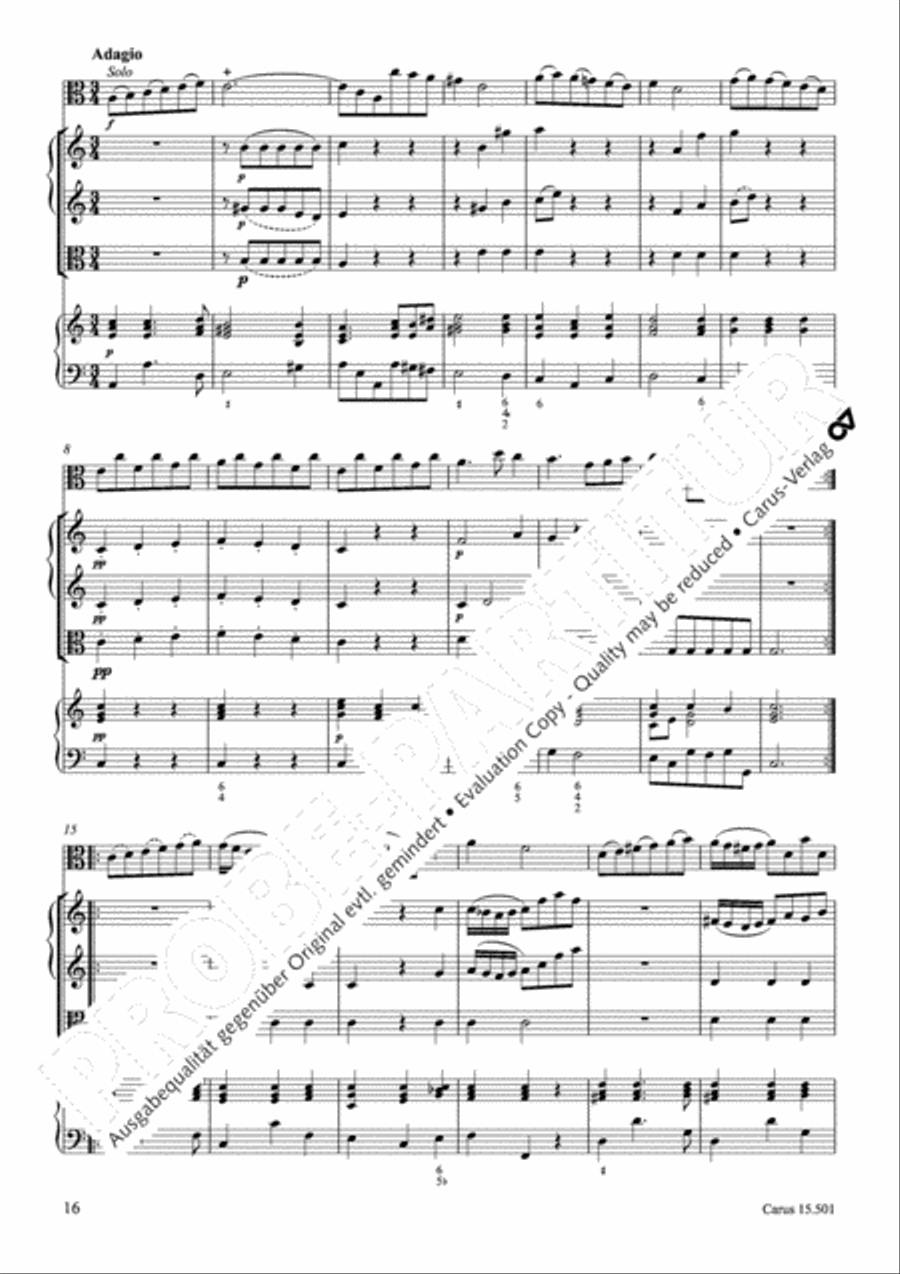 Concerto in C major Concerto in C major Violin scores gallery preview page 19