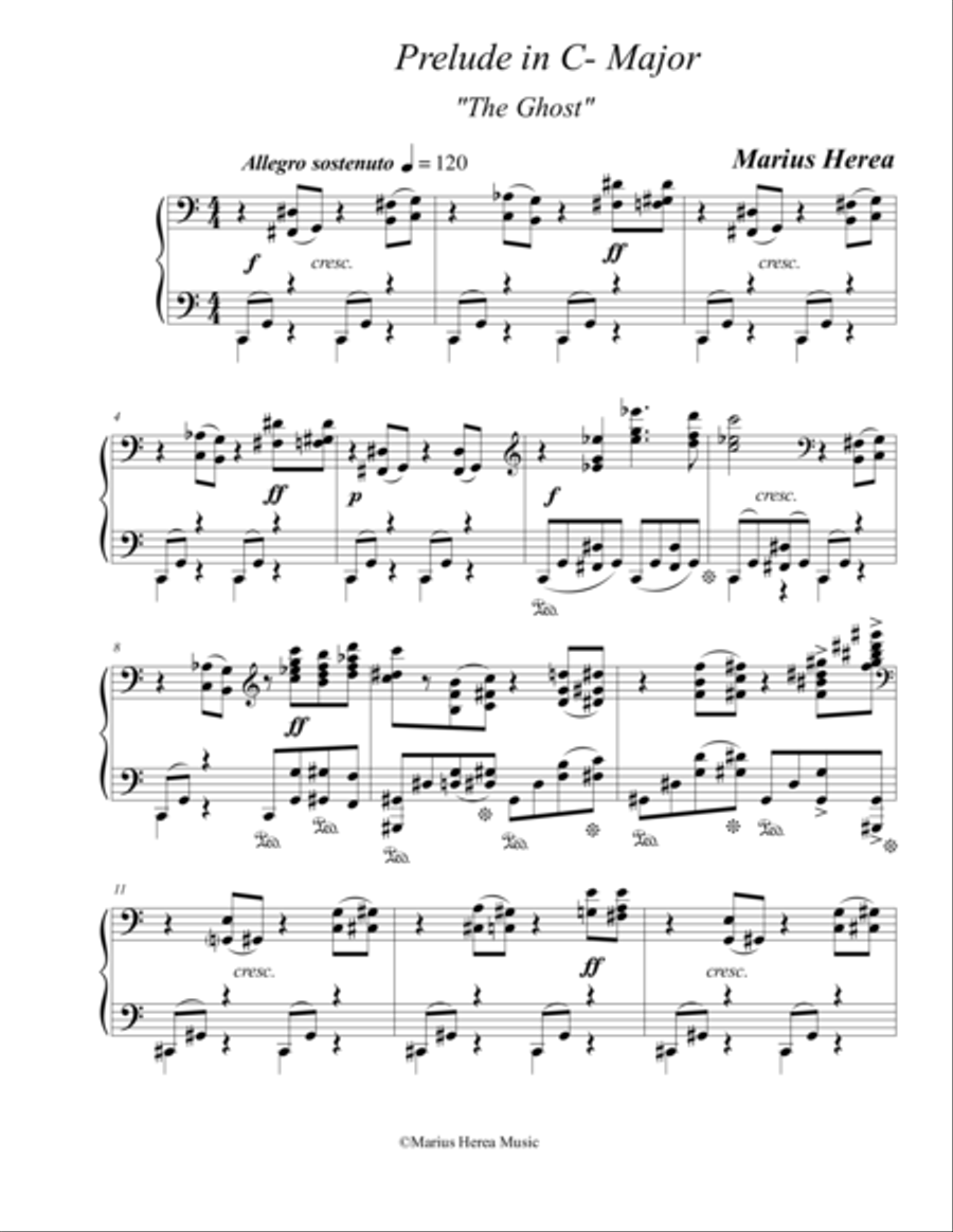 The Ghost Small Ensemble scores gallery preview page 1