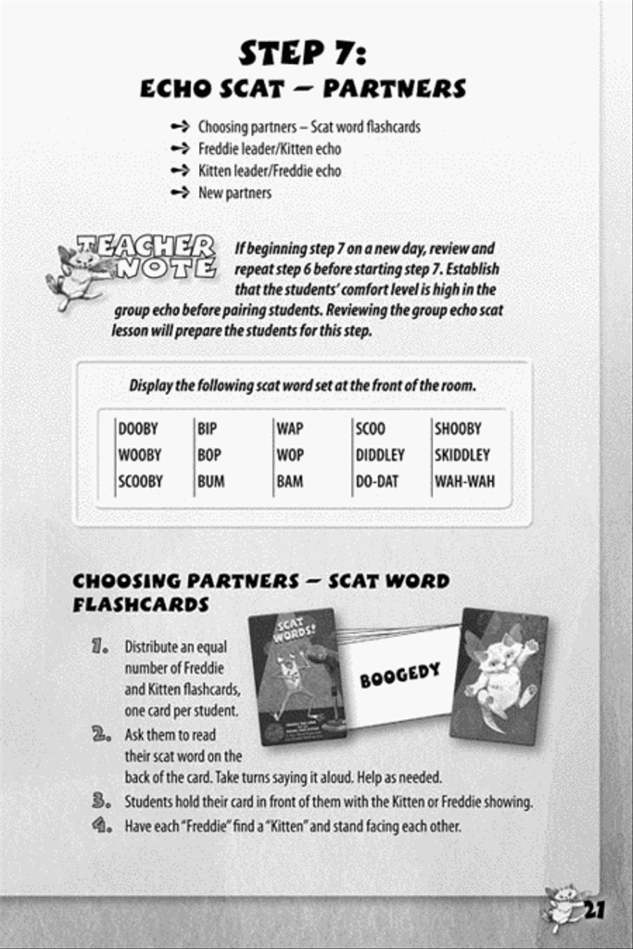Scat Singing for Kids Choir scores gallery preview page 5