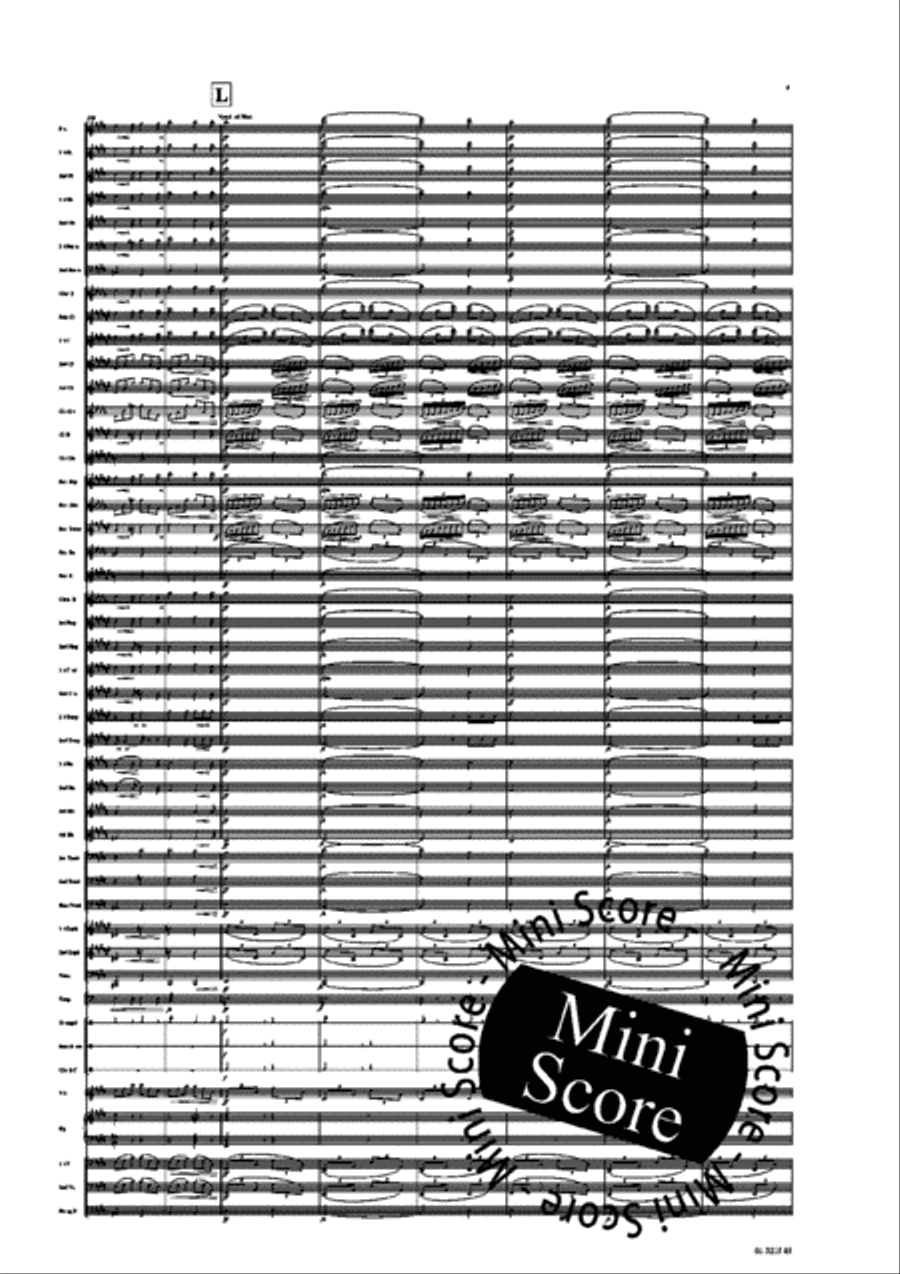 Ma Vlast Concert Band scores gallery preview page 43