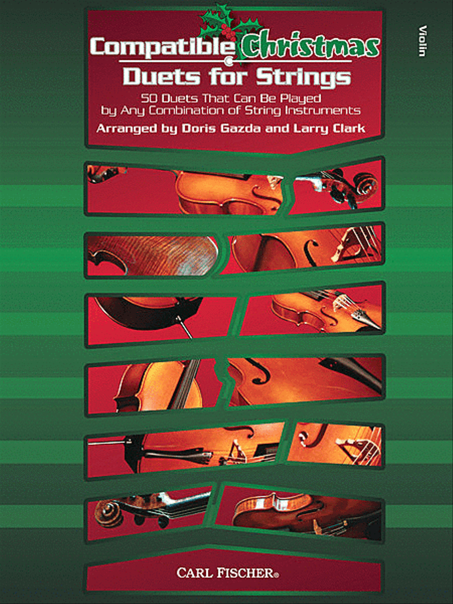 Compatible Christmas Duets for Strings String Orchestra scores gallery preview page 1