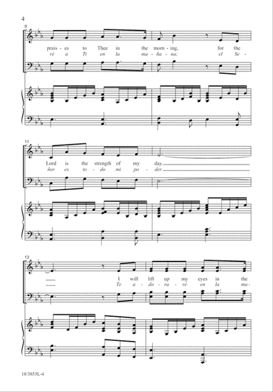 I Will Joyfully Sing 4-Part scores gallery preview page 5