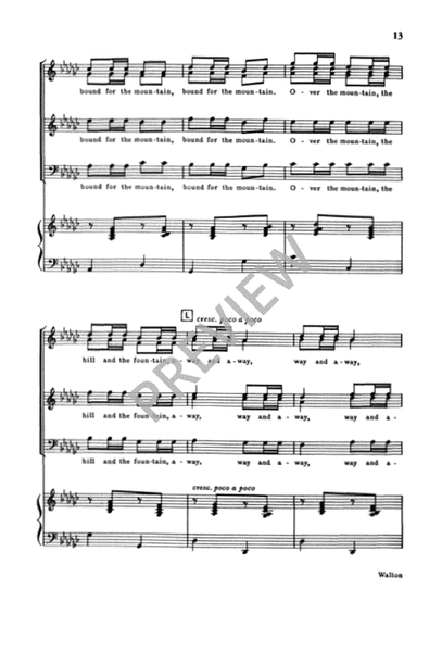 The Deer Chase (Vocal Score)
