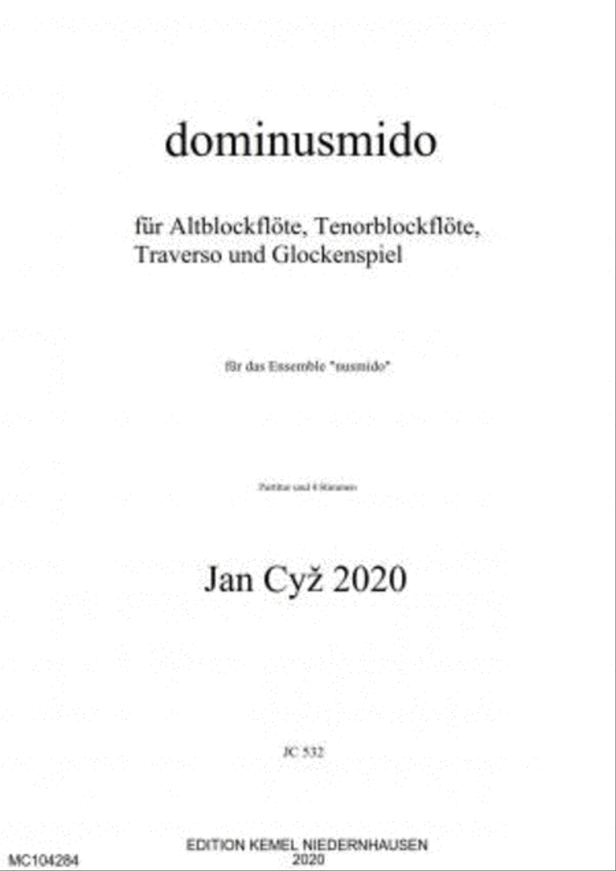 Dominusmido Flute scores gallery preview page 1