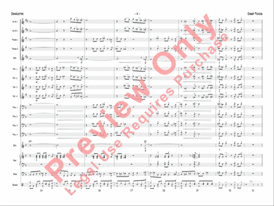 Cheep Tricks Cheep Tricks Jazz Ensemble scores gallery preview page 7