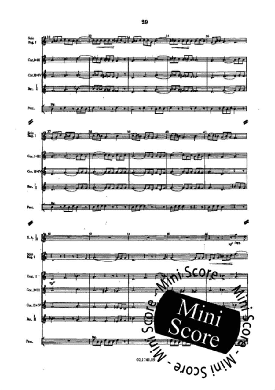 Images voor Fanfare Concert Band scores gallery preview page 33