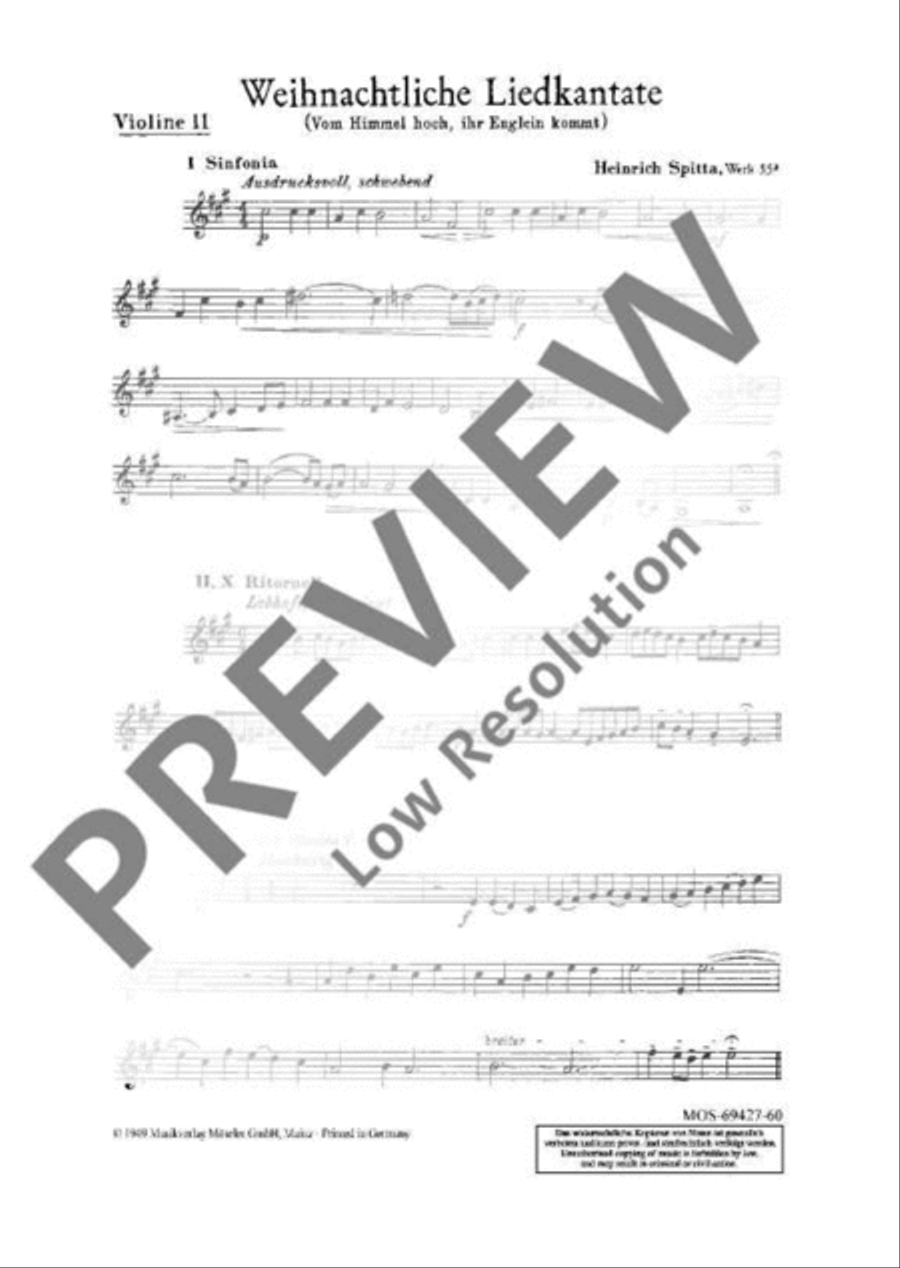Christmassy song cantata SSA scores gallery preview page 4