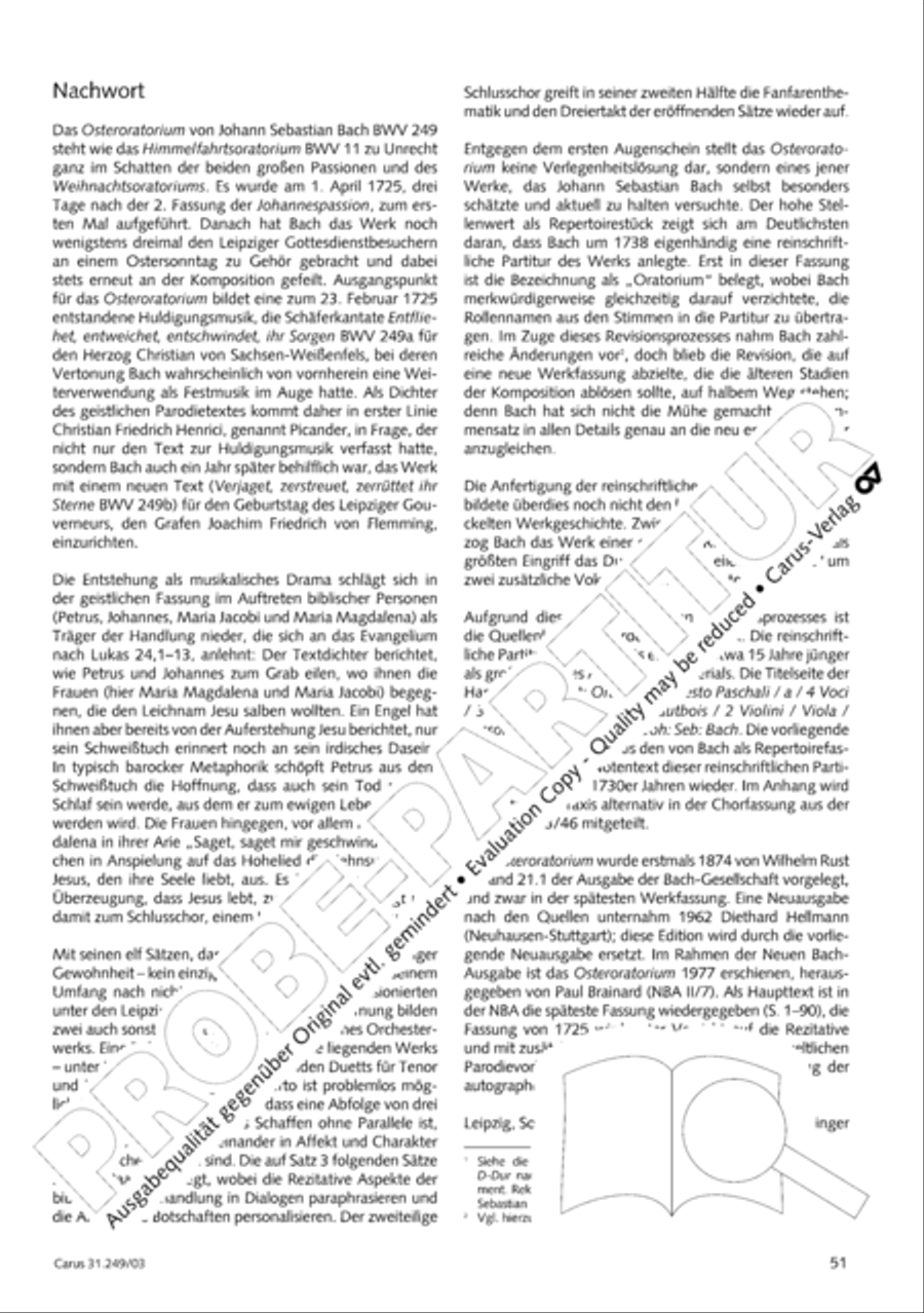 Osteroratorium 4-Part scores gallery preview page 52