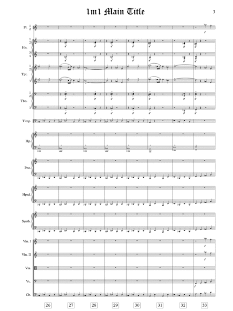 The Lion In Winter - Score Only Full Orchestra scores gallery preview page 5