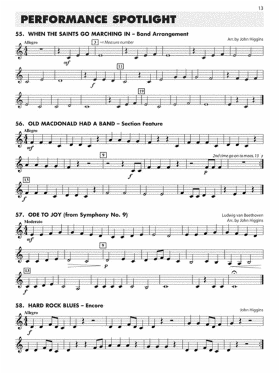 Essential Elements for Band – Bb Clarinet Book 1 with EEi Concert Band Methods scores gallery preview page 5