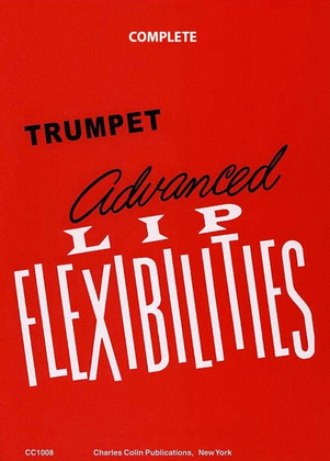 Book cover for Advanced Lip Flexibilities Complete Trumpet
