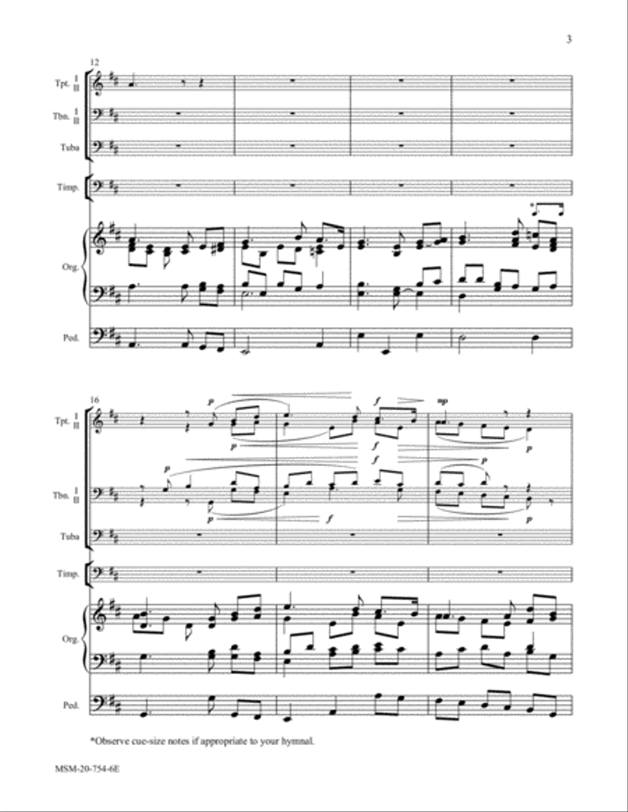 JERUSALEM in D JERUSALEM in D Choir scores gallery preview page 3