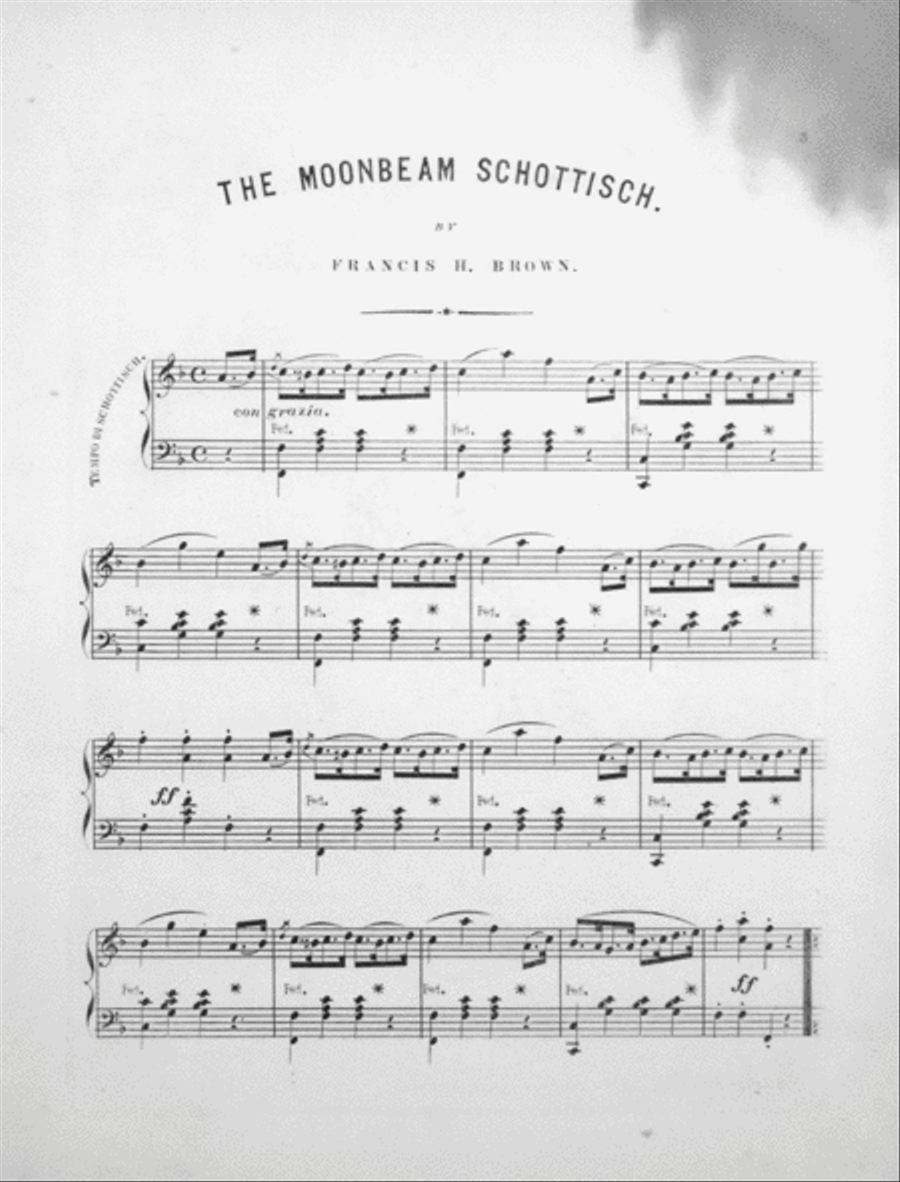 The Moonbeam Schottisch Piano Solo scores gallery preview page 2