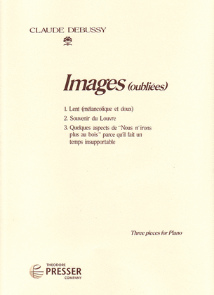 Book cover for Images (oubliees)