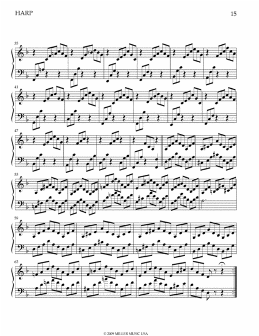 Endless Dream Organ scores gallery preview page 2