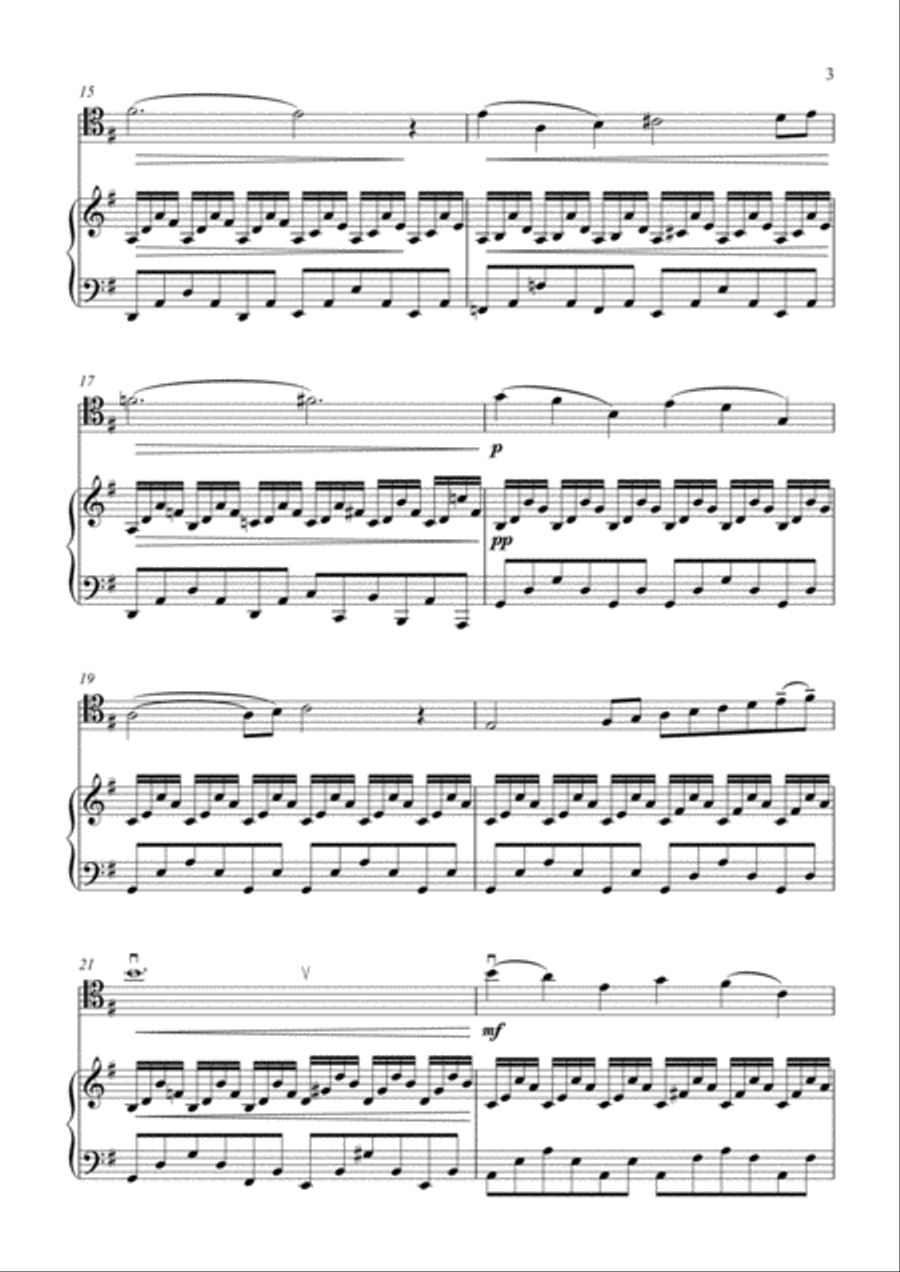 Saint-Sans - The Swan - cello and piano image number null