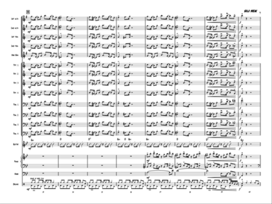 Dance Like No One's Watching Jazz Ensemble - Sheet Music page 7