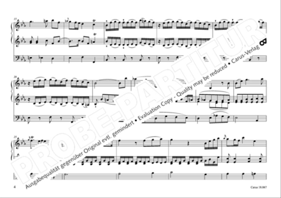 17 Church sonatas Organ Solo scores gallery preview page 5