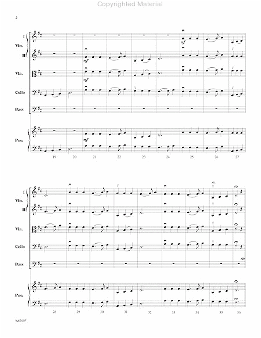 Die Musici (Music Alone Shall Live) String Orchestra scores gallery preview page 5