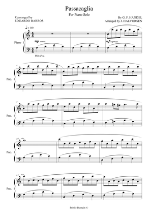 Passacaglia (For Piano Solo)