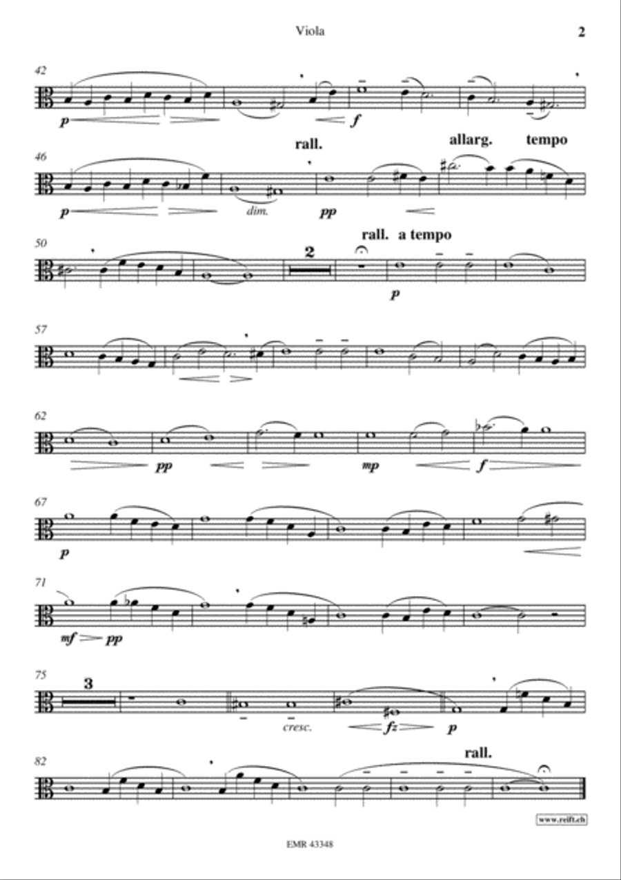 Impromptu Viola scores gallery preview page 3