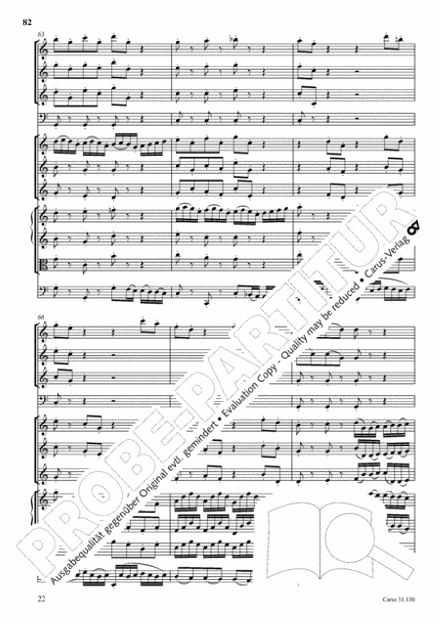 The Complete Sacred Vocal Works (Das geistliche Vokalwerk) Voice scores gallery preview page 83