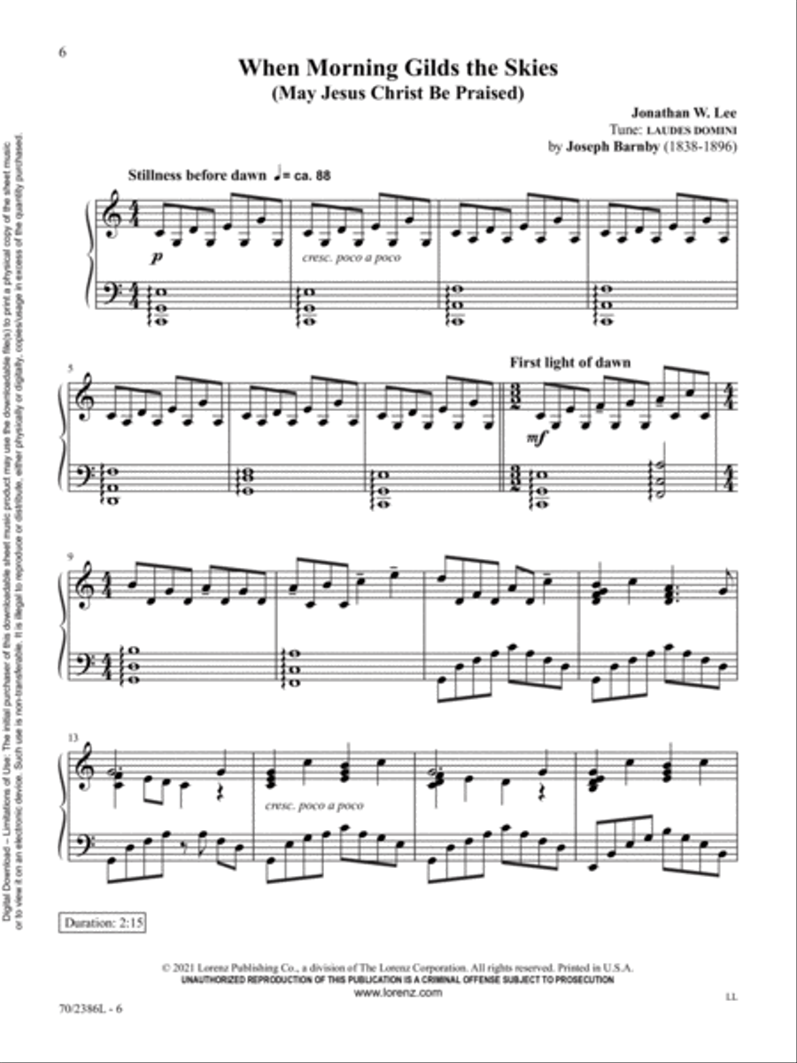The Church Pianist's Library, Vol. 31 Piano Solo scores gallery preview page 6
