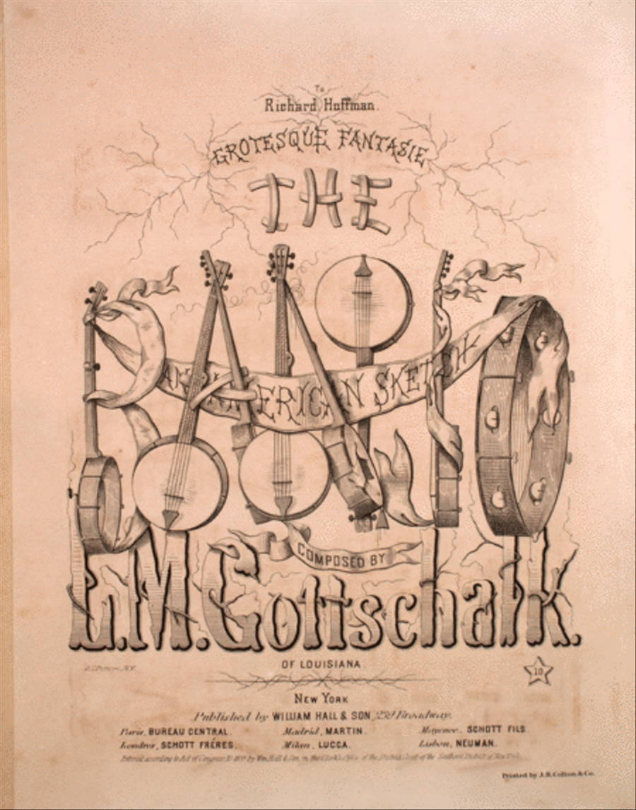 The Banjo. An American Sketch. Grotesque Fantasy