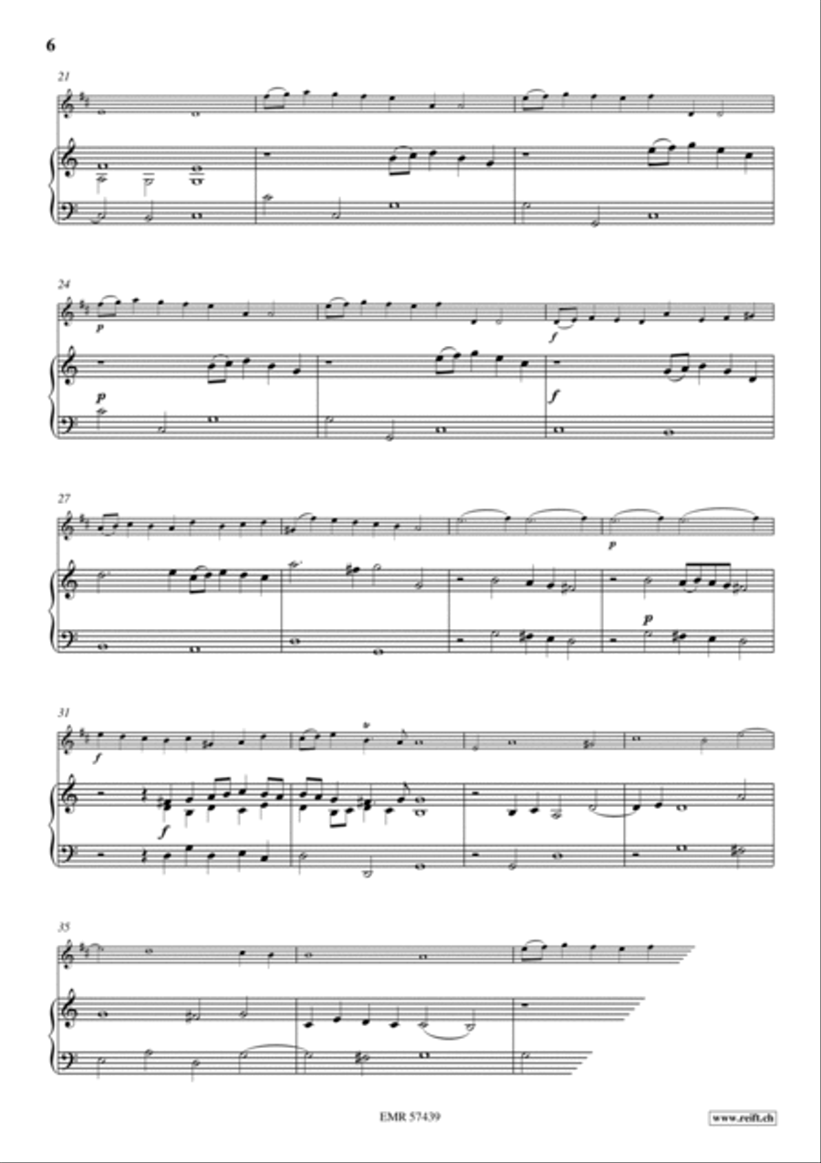 Sonata No. 6 Tenor Saxophone scores gallery preview page 7