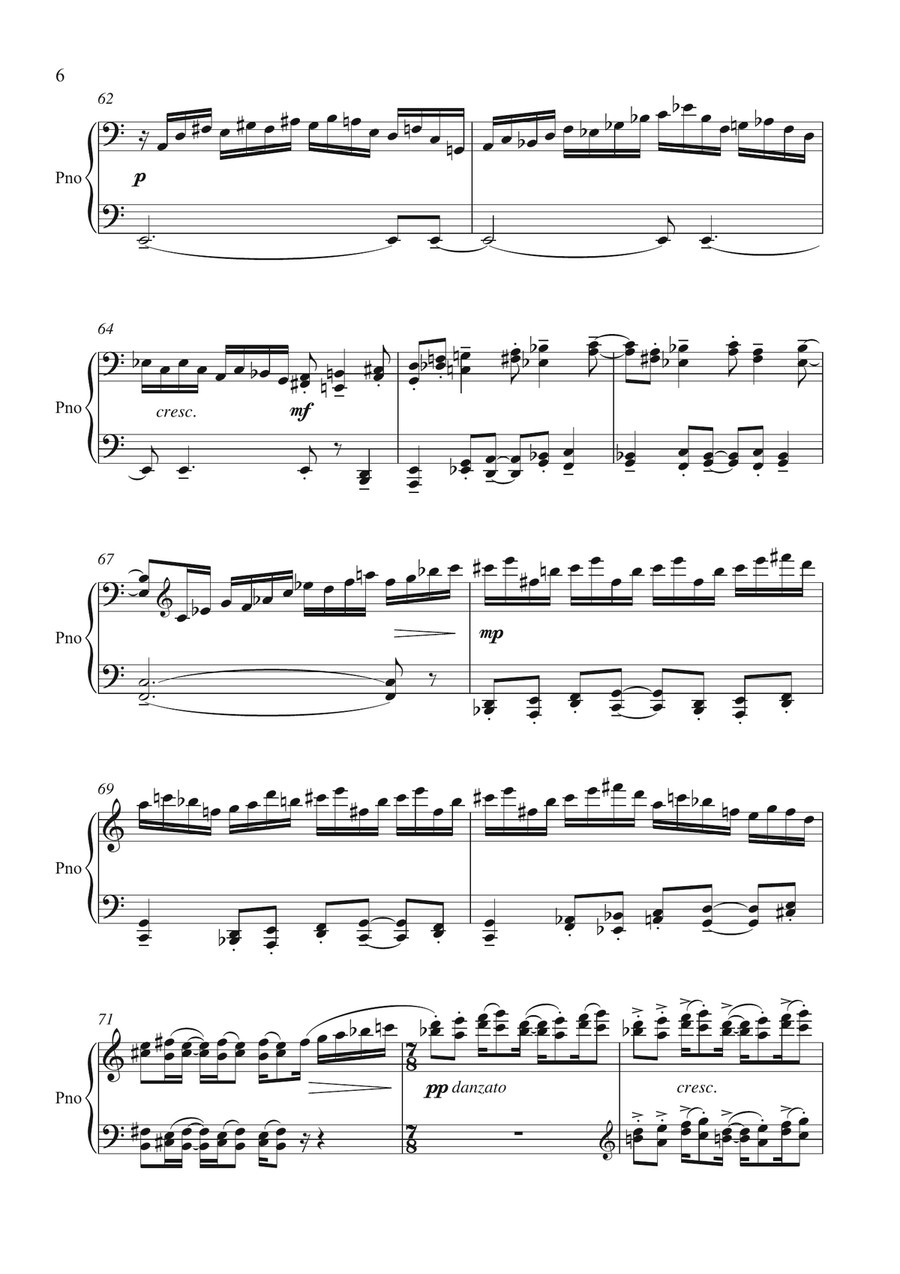 Sonata (Study No. 12) Piano Method scores gallery preview page 6