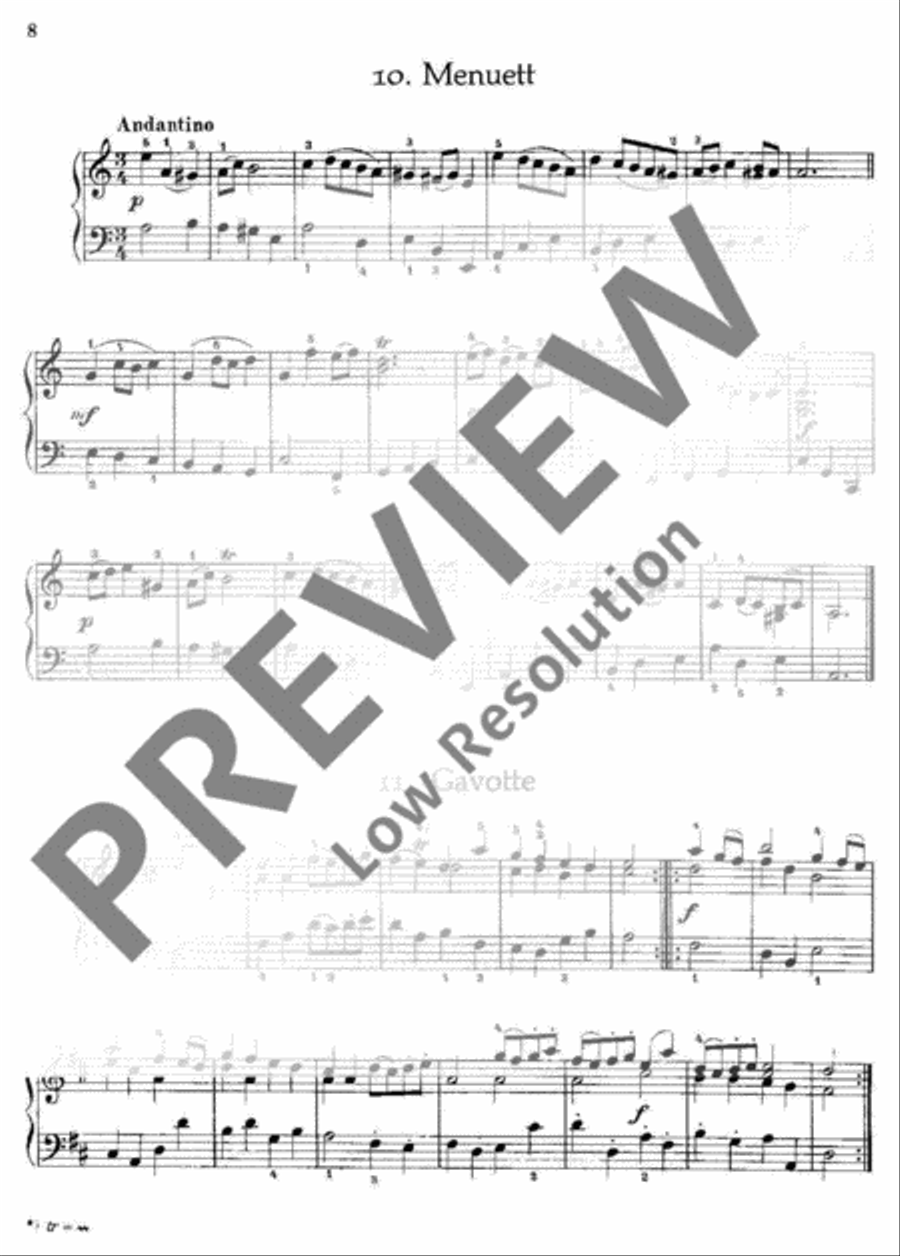 20 little Dances 20 little Dances Piano Solo scores gallery preview page 9