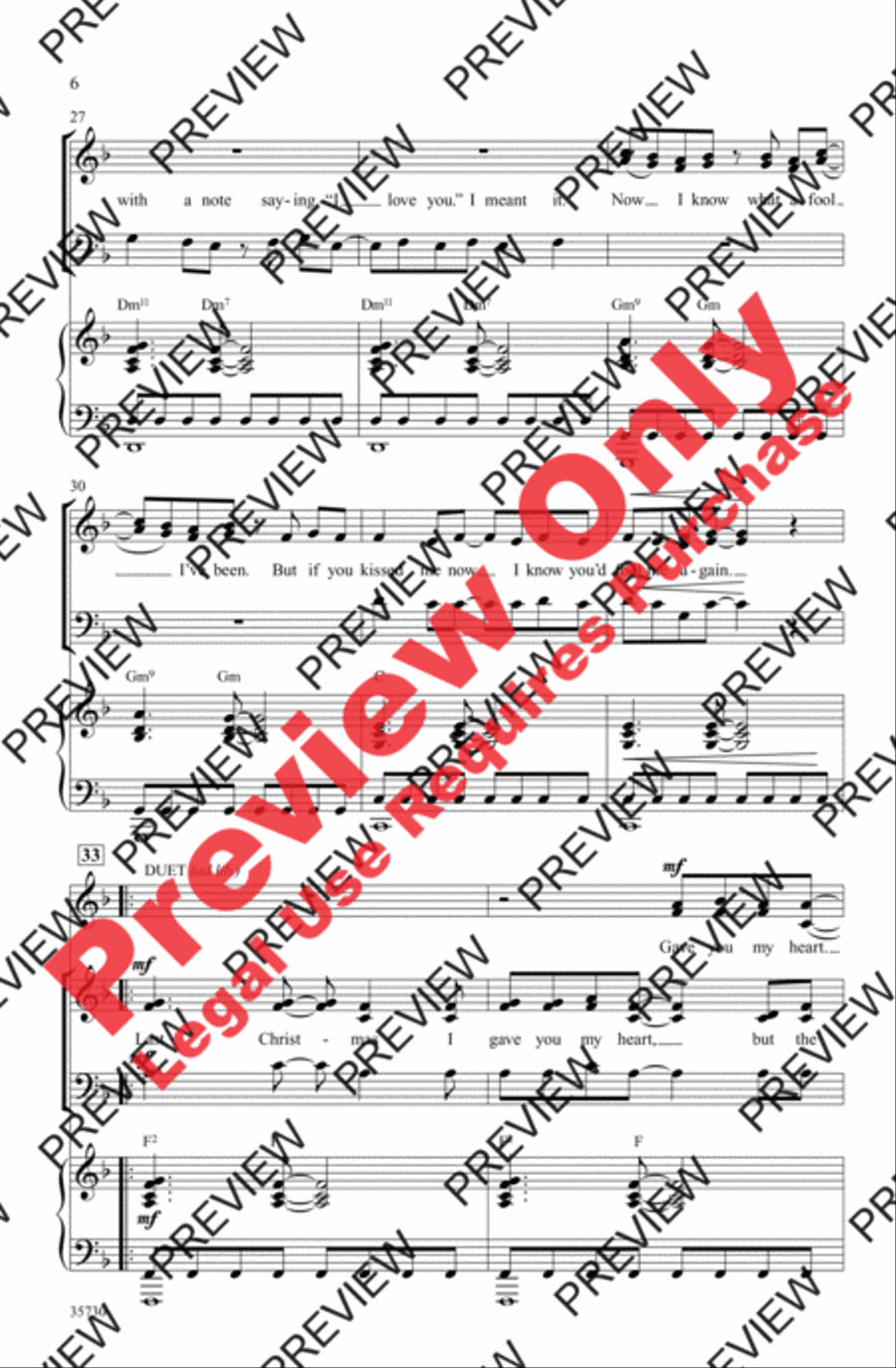 Last Christmas 3-Part scores gallery preview page 6