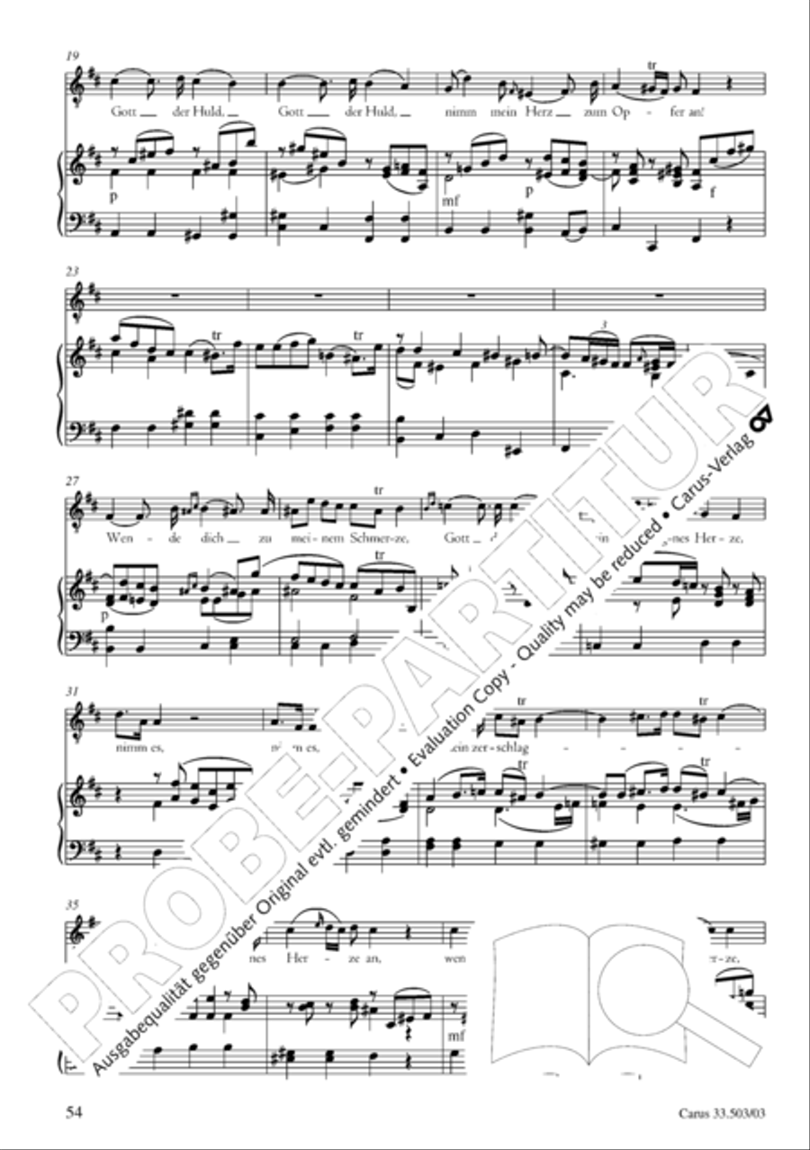 Passion according to St. Matthew (Passions-Musik nach dem Evangelisten Matthaus) SSATB scores gallery preview page 55