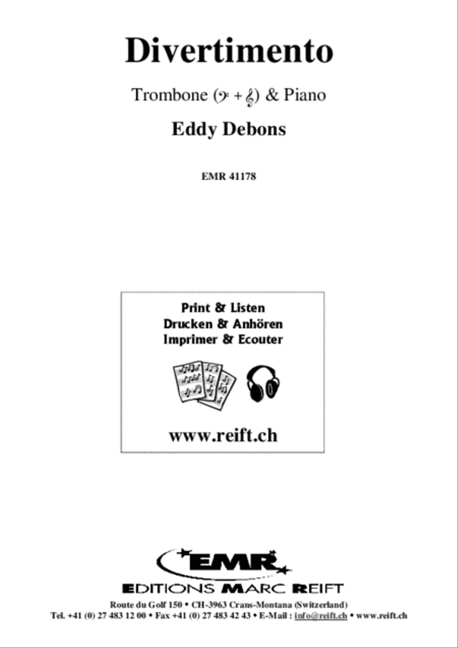 Divertimento Piano Accompaniment scores gallery preview page 2