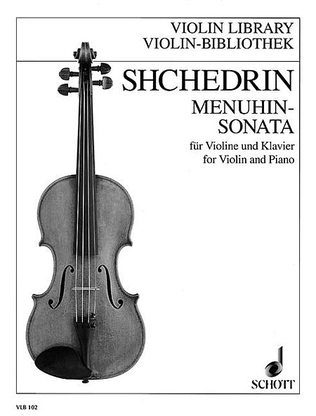 Book cover for Menuhin-Sonata