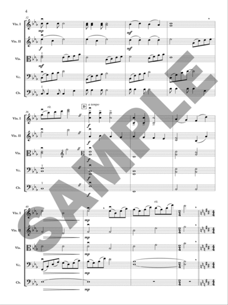 Classic Hanukkah Medley Classic Hanukkah Medley Orchestra scores gallery preview page 5