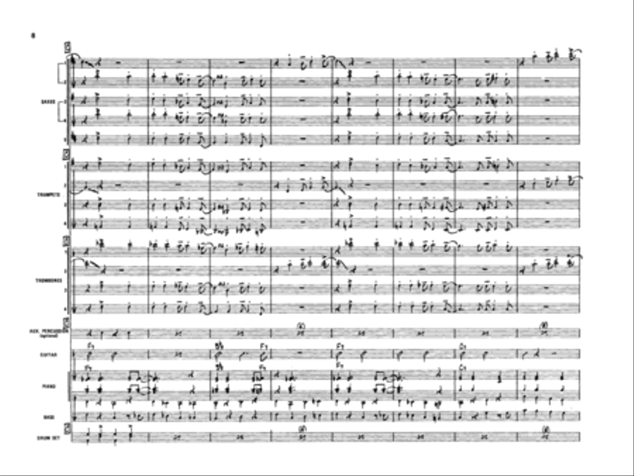 Fire & Brimstone Jazz Ensemble scores gallery preview page 8