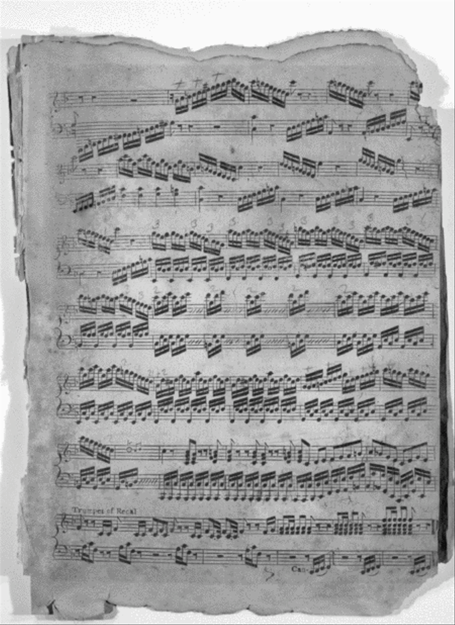 The Battle of Prague. A Favourite Sonata for the Piano Forte or Harpsichord Harpsichord scores gallery preview page 3