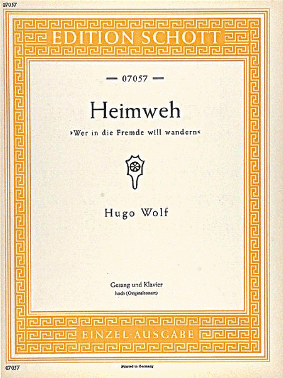 Heinweth High Voice Heinweth High Voice High Voice scores gallery preview page 1
