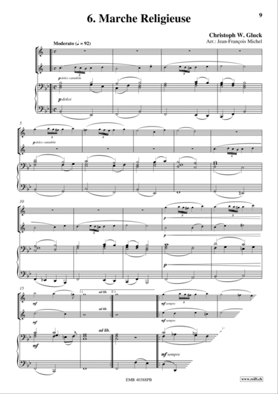 9 Duets Clarinet Duet scores gallery preview page 8