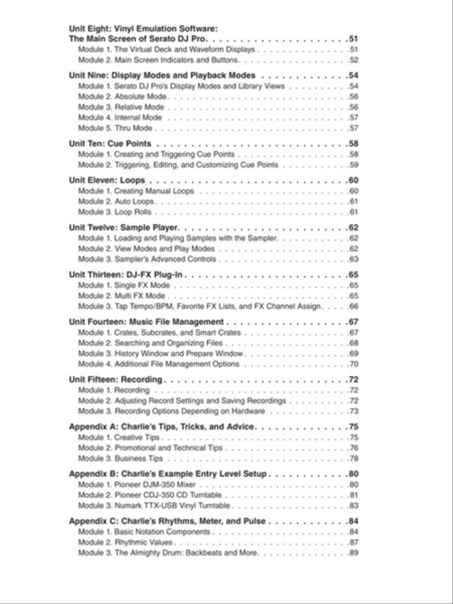 DJ Techniques - Vinyl and Digital Collection / Songbook scores gallery preview page 3