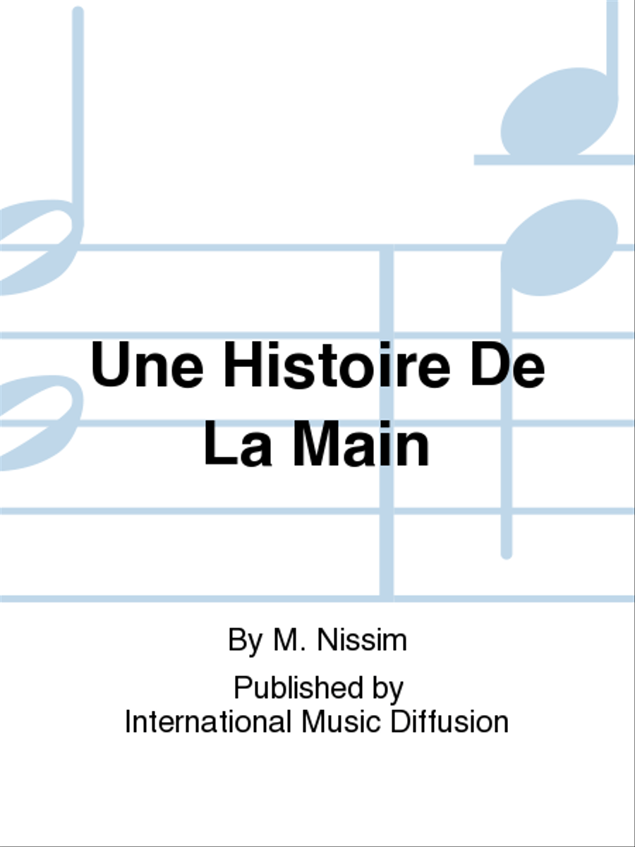 Une Histoire De La Main Orchestra scores gallery preview page 1