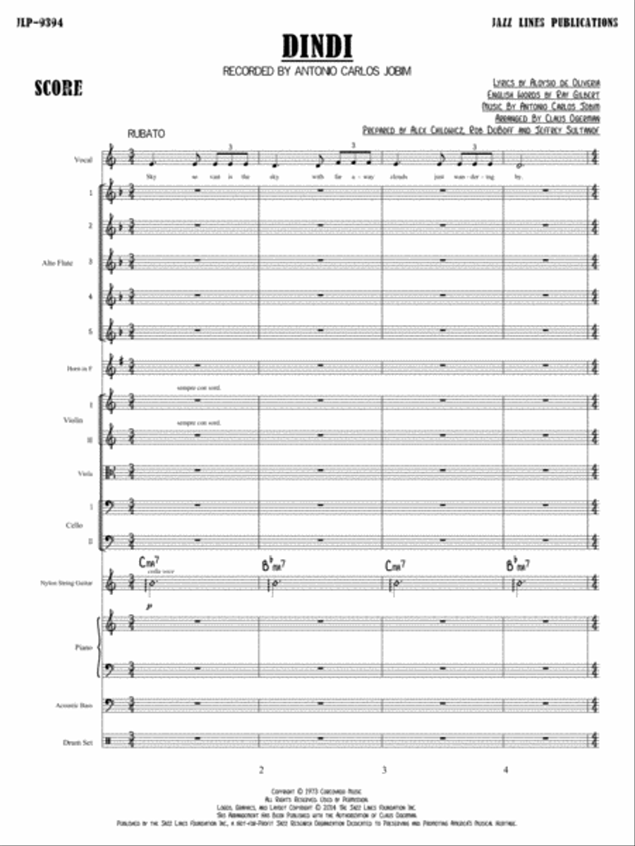 Dindi Orchestra scores gallery preview page 2