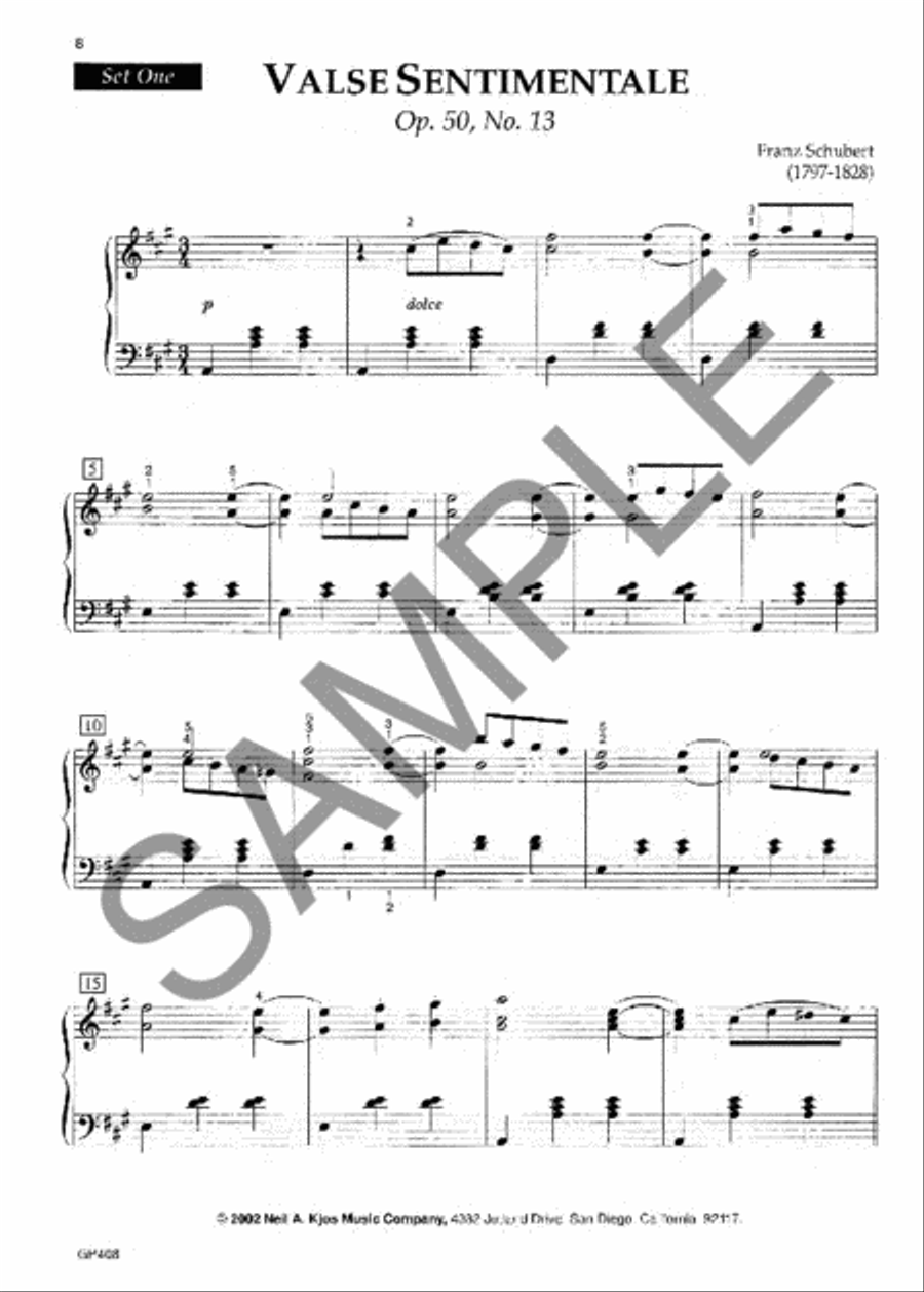 Quiet Classics Easy Piano scores gallery preview page 2
