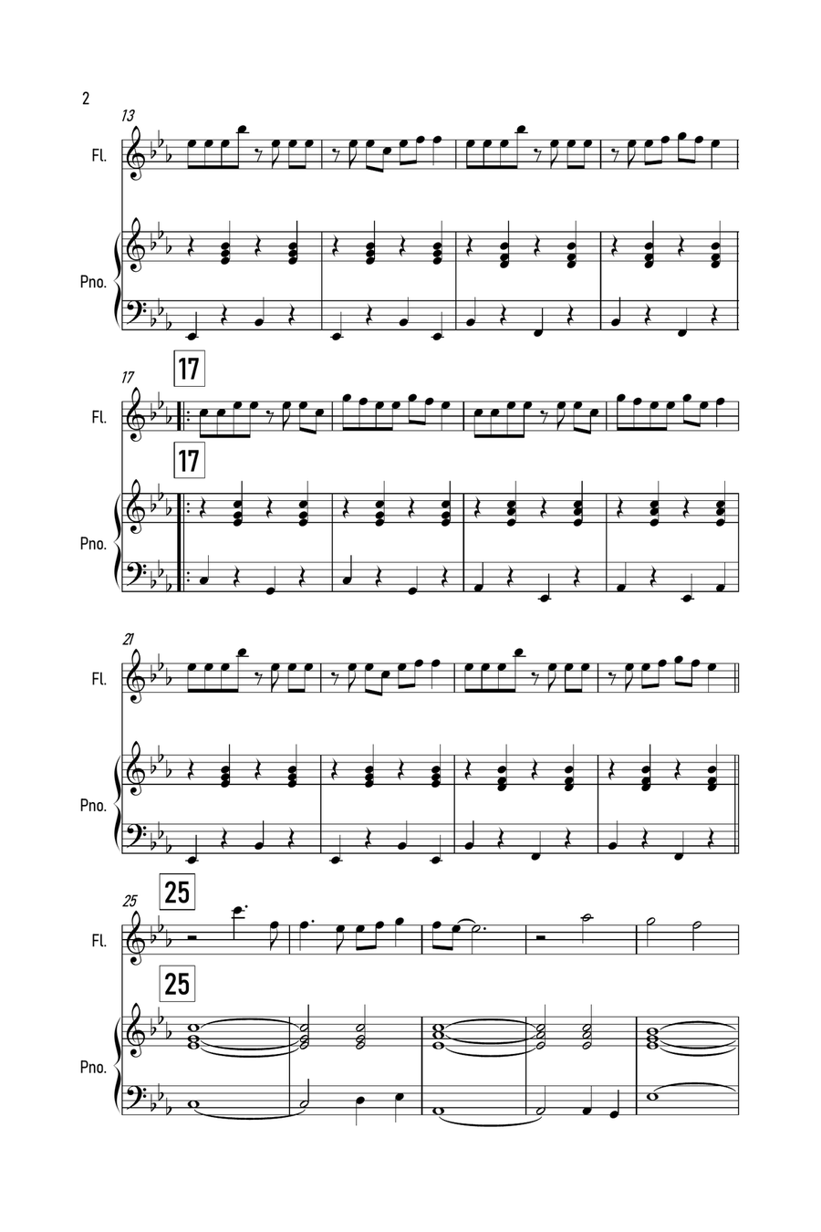 Savage Love Flute Solo scores gallery preview page 2